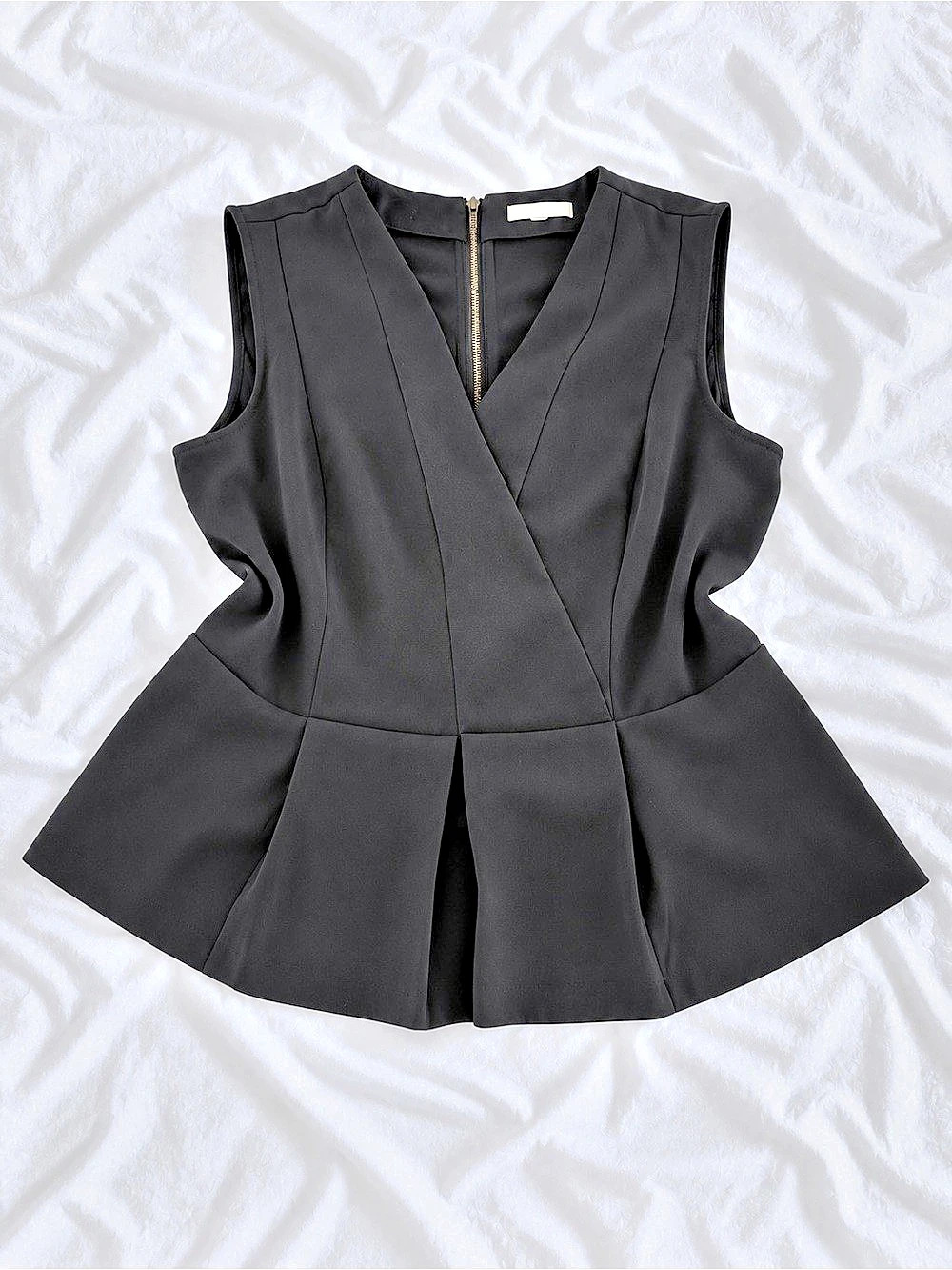 Banana Republic Black Peplum Blouse